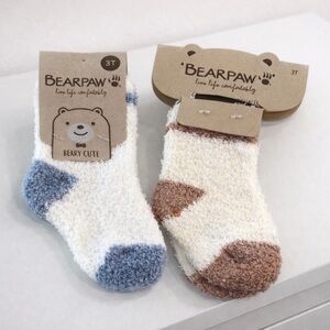 BearPaw Kids' Fluffy Socks